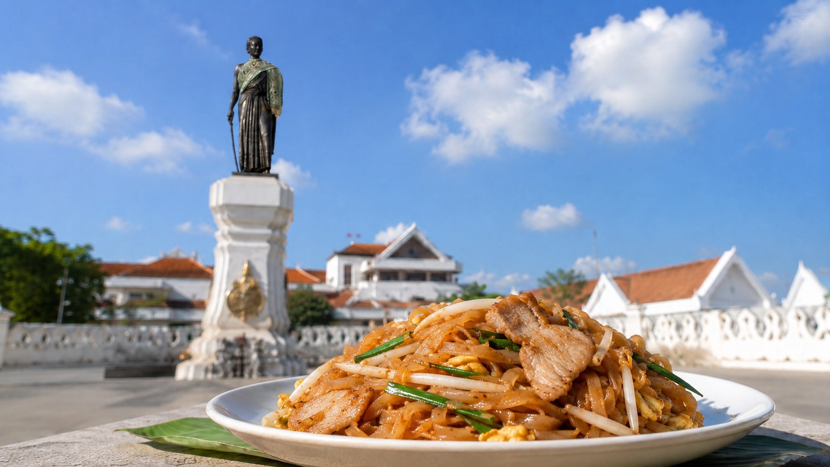 ผัดหมี่โคราชกับบรรยากาศเมืองนครราชสีมา